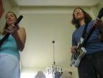 Rocking out!
