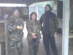 Enigma Squad #1.
Left to right:  Tom L., Stephanie O., David J. (Not pictured, Aaron V.)