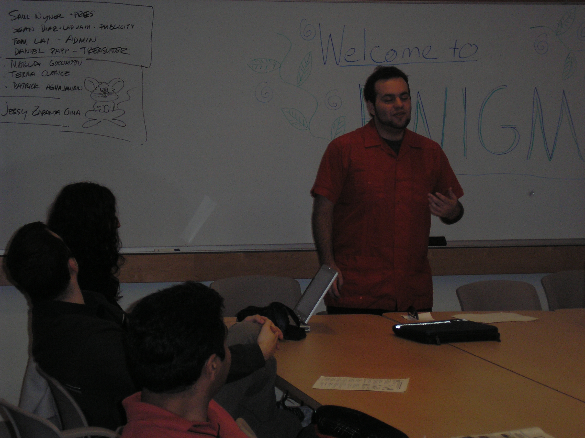 Enigma Meeting 2006 Winter 1st Meeting of the Quarter