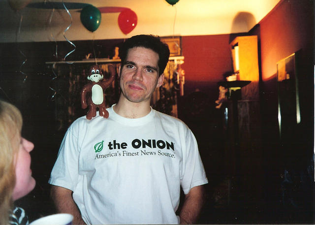 surprise bday party game_mike reed and monkey